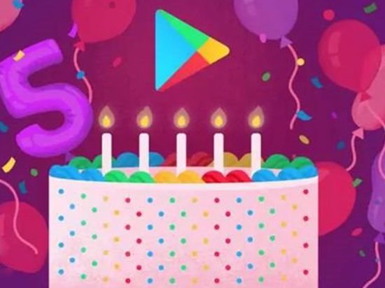 谷歌Google Play五周年:超10億活躍用戶