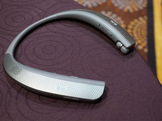 用脖子聽歌!LG Tone Studio無線耳機即將上市