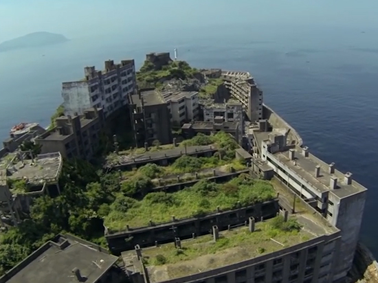 谷歌地圖帶你看軍艦島 這是世界上最荒涼的城市