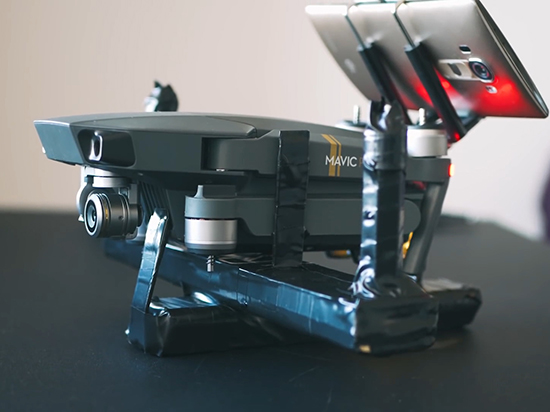 大疆Mavic Pro秒變手持4K云臺相機？只需簡單幾步