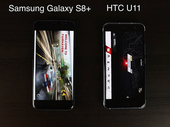 機皇被碾壓了?HTC U11比三星S8+運行速度更快!