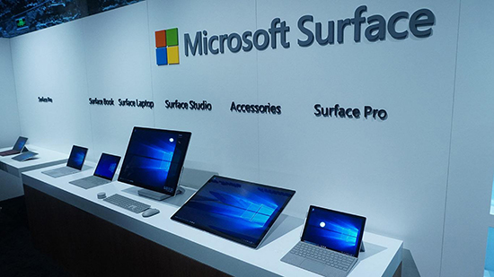 半路跑出的黑馬!Surface Pro(2017)份額占比達(dá)2.2%