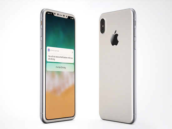 不出意外iPhone 8就是長這樣了:全面屏驚艷 額頭開孔感人