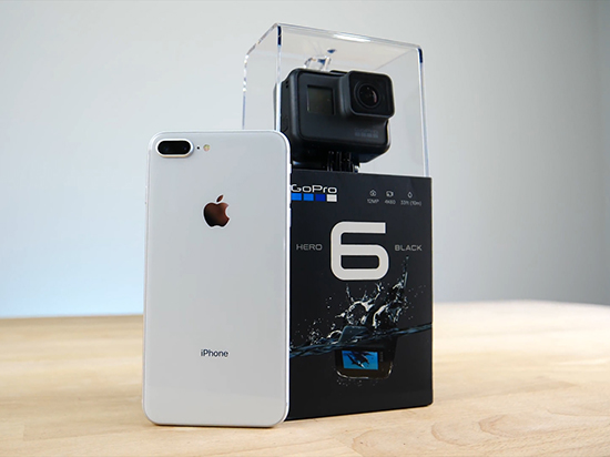視頻拍攝誰更好？GoPro Hero6對比iPhone 8 Plus