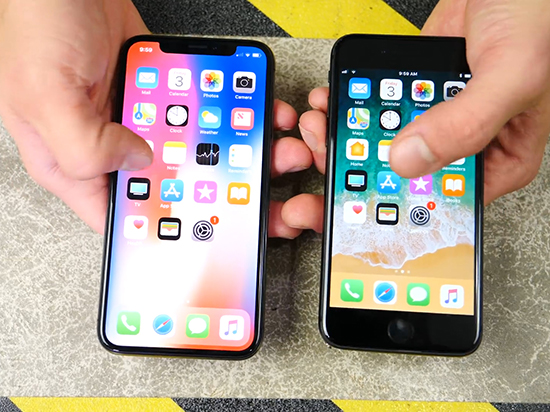 iPhone X抗摔對比測試：還不買AppleCare？
