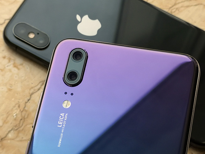 華為P20拍照對比iPhone X：AI攝影發揮奇效