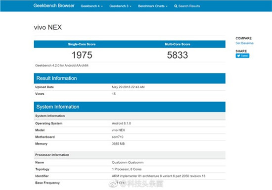 科客晚報：福布斯公布最具創新力百強企業  vivo NEX標配版跑分曝光