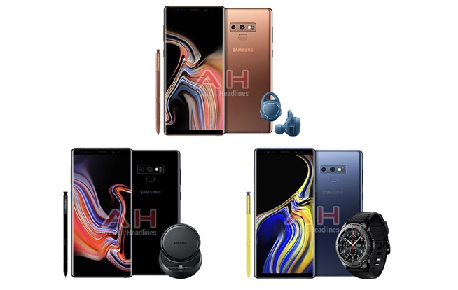 三星Galaxy Note9繼續曝光:新配色特別 近萬元售價向蘋果看齊