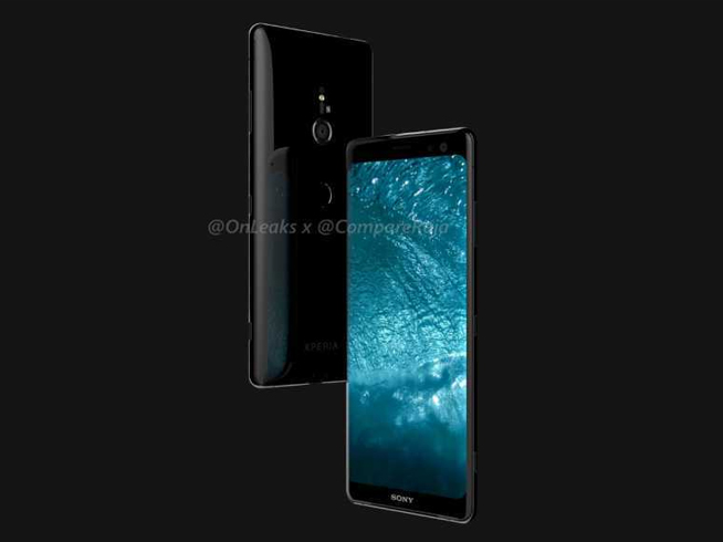 索尼Xperia XZ3渲染圖曝光：曲面屏搶眼 然而雙攝還不會標配？