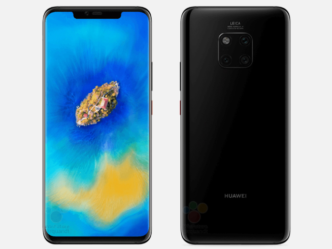 華為Mate 20 Pro重磅曝光:單挑iPhoneXS 三攝大升級