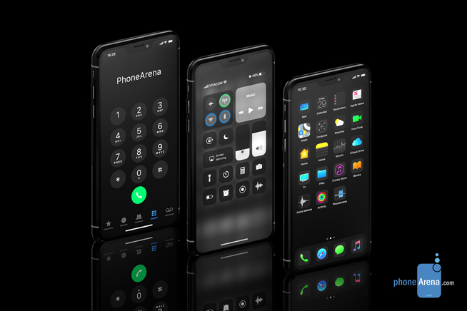 iPhone XI新曝光:iOS 13加入黑暗模式 劉海丑問題完美解決