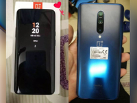 一加手機7 Pro真機提前曝光：屏占比一絕 磨砂新配色很香