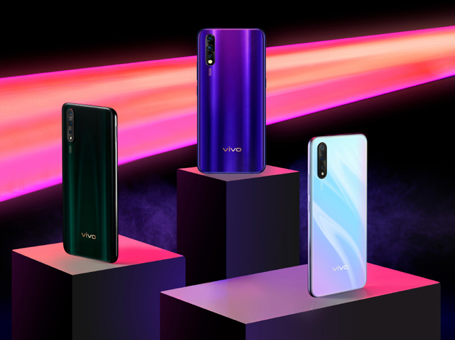 vivo Z5官方渲染圖公布:4800萬三攝大提升 三大絢麗配色