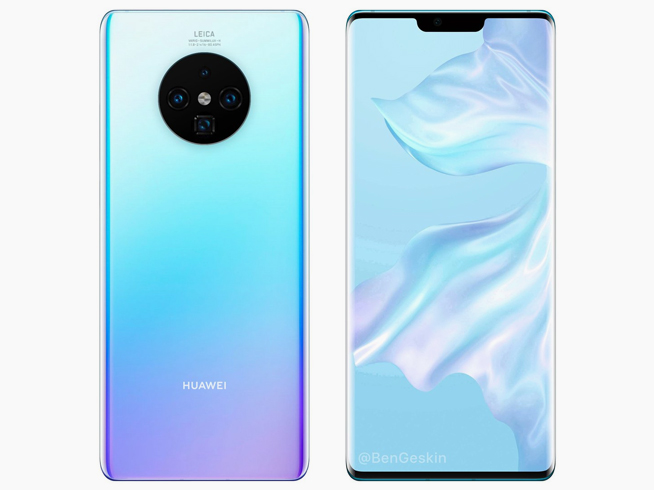 雙4000萬鏡頭加持 華為Mate 30 Pro相機組將大升級？