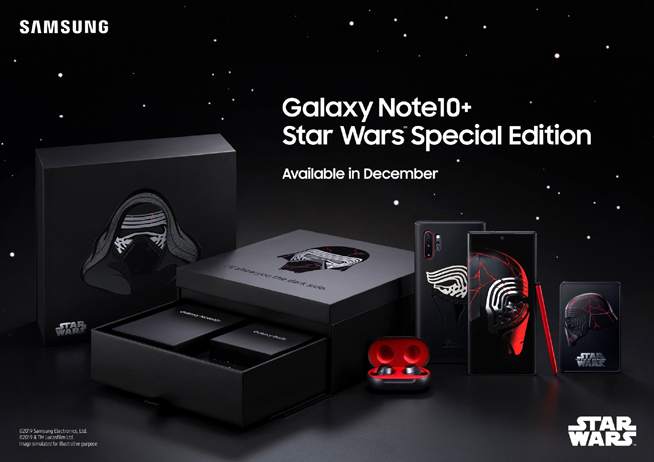 Awesome！三星Galaxy Note10+星球大戰(zhàn)特別版即將登場