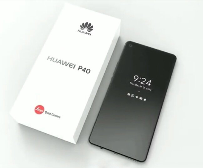 環(huán)幕屏+挖孔前置雙攝 華為P40 Pro真機諜照提前曝光?