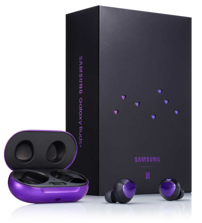 三星Galaxy S20+ BTS版曝光:紫色定制全家桶!你心動了嗎?