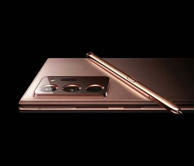 三星Note20 Ultra渲染圖意外曝光:對勁了!新配色很贊