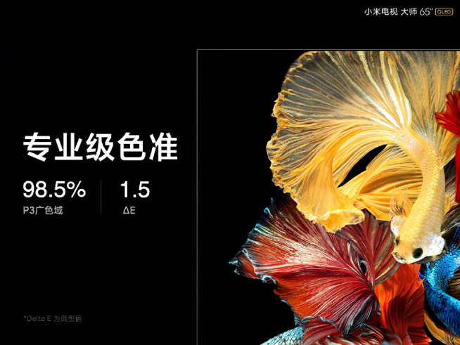 小米電視大師65寸OLED發布:售價12999元 這定價夠厚道嗎?