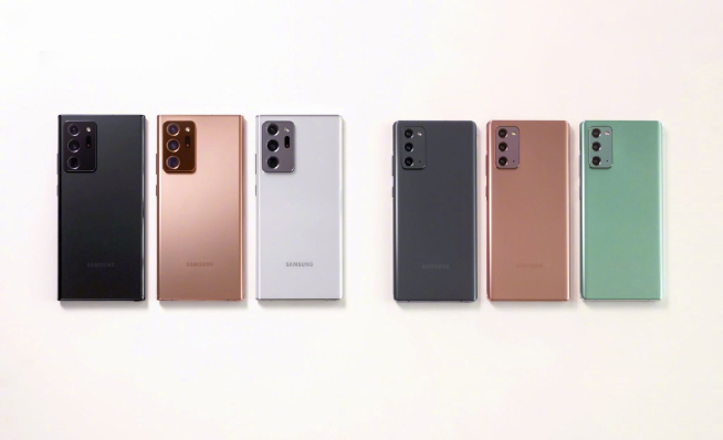 不用開發布會系列！三星Note20 Ultra等新品官方照提前全曝光