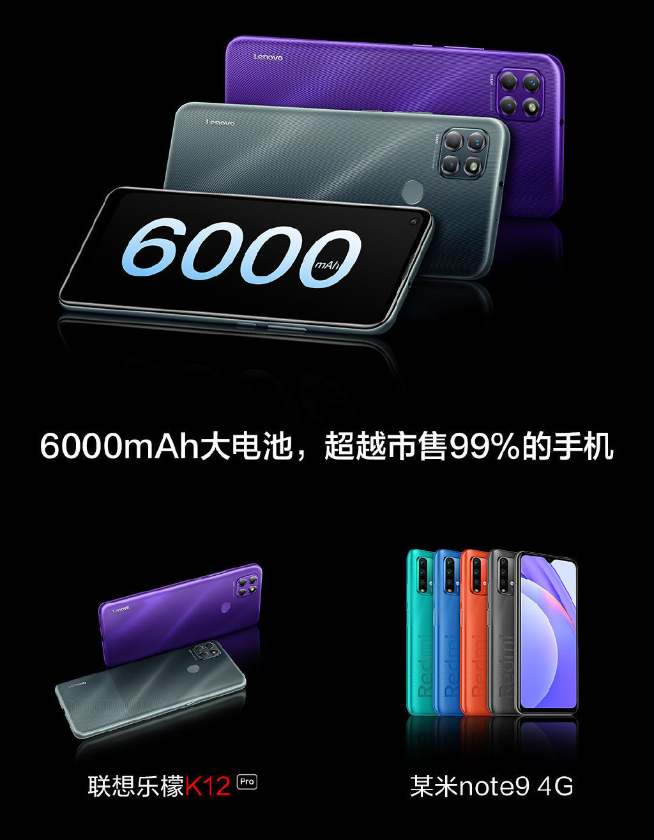 聯想樂檬K12/K12 Pro回歸：實力對標Redmi？售價699元起