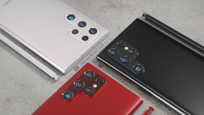 三星Galaxy S22系列入網(wǎng)再曝新圖！超大杯這設(shè)計(jì)你能接受嗎？