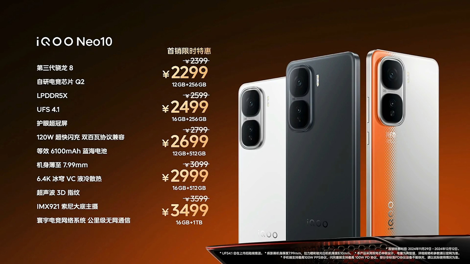 進可攻退可守！iQOO Neo10系列高性價電競手機發布